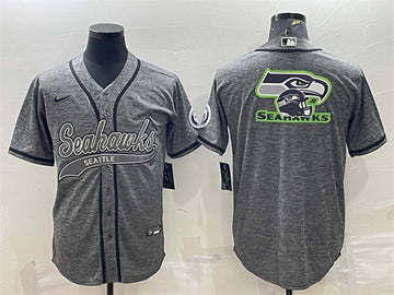 Seattle Seahawks gray jersey