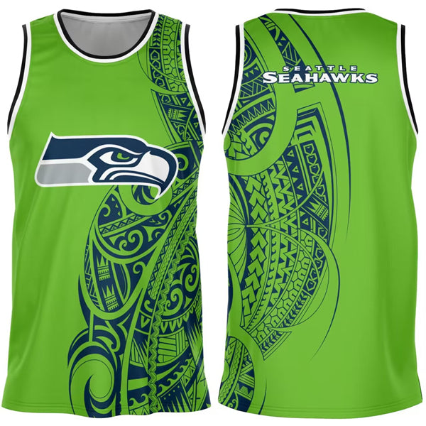 Seattle Seahawks green jersey