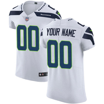 Seattle Seahawks white Elite jersey