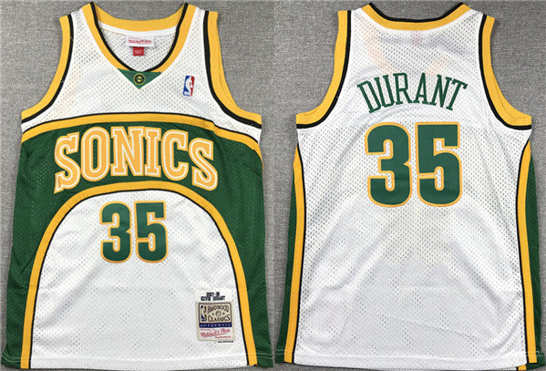 Kevin Durant Oklahoma City Thunder white jersey