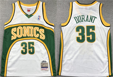 Kevin Durant Oklahoma City Thunder white jersey