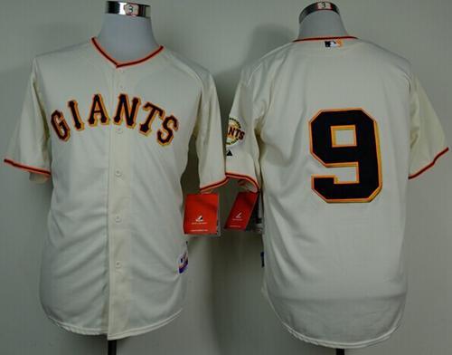 Custom San Francisco Giants cream jersey