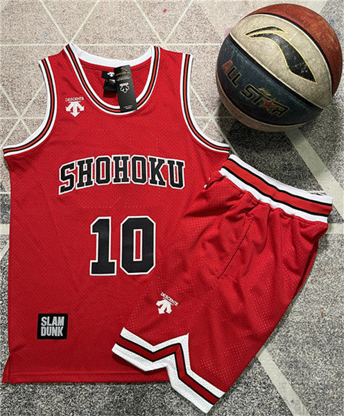 Sakuragi Hanamichi Shohoku red jersey