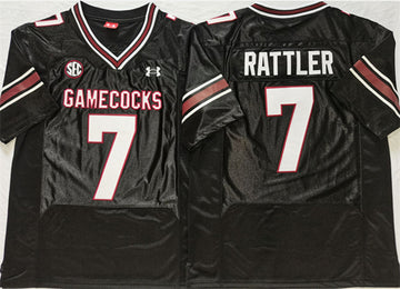 Spencer Rattler South Carolina Gamecocks black jersey