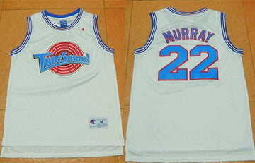 Custom Tune Squad white jersey