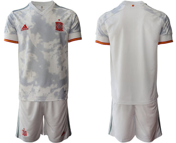 Custom Spain National Team white jersey