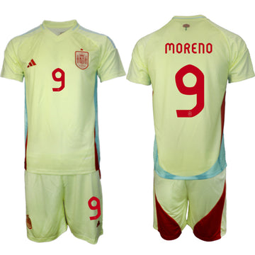 Gerard Moreno Spain National Team yellow Away jersey