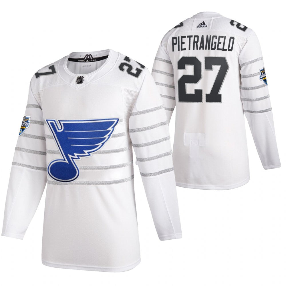 Alex Pietrangelo St. Louis Blues white jersey