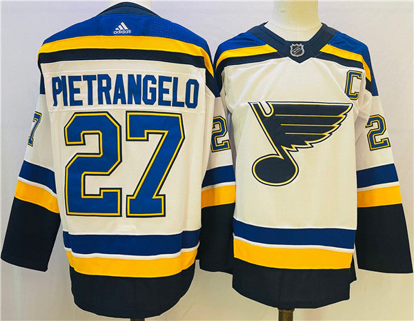 Alex Pietrangelo St. Louis Blues cream Winter Classic jersey