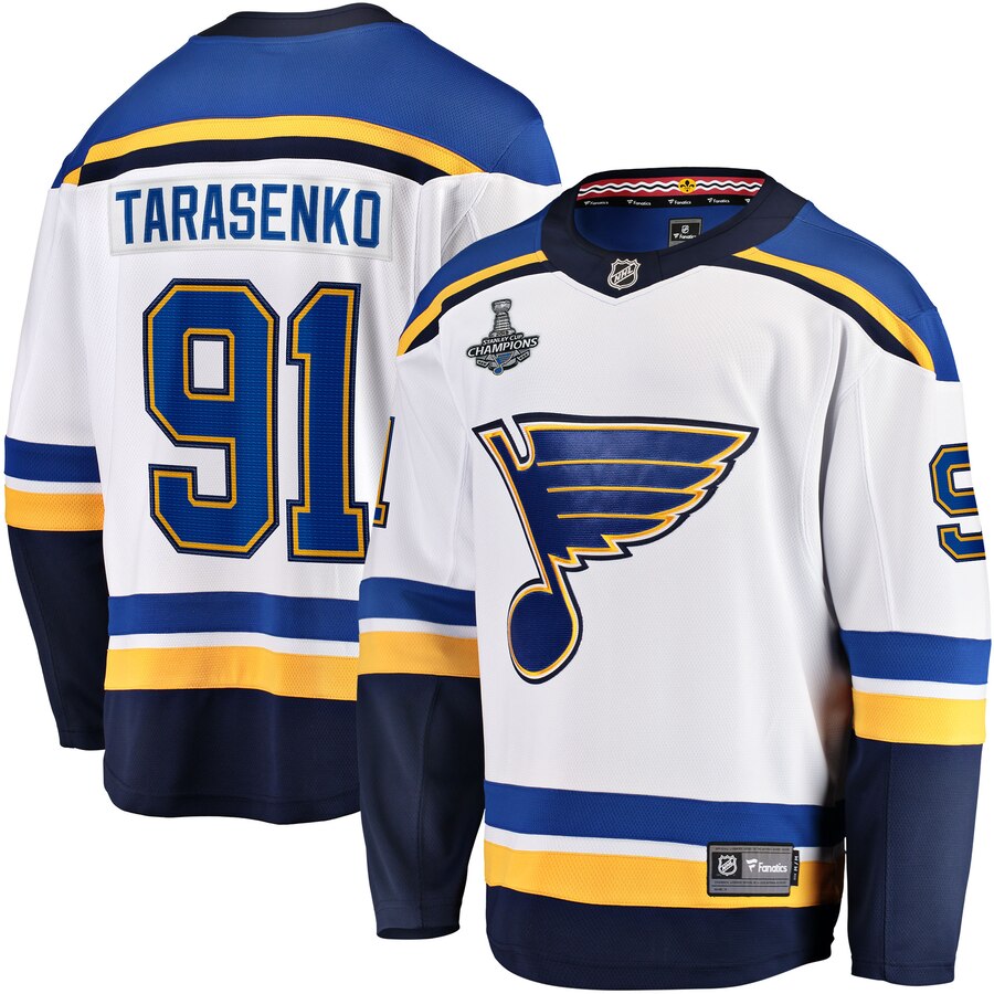 Vladimir Tarasenko St. Louis Blues white jersey