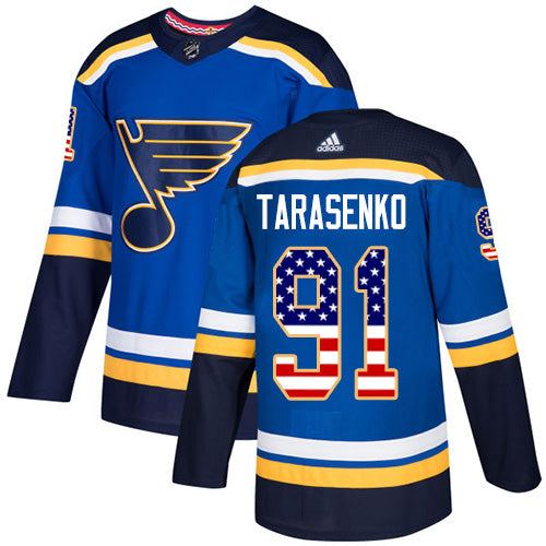 Vladimir Tarasenko St. Louis Blues blue jersey