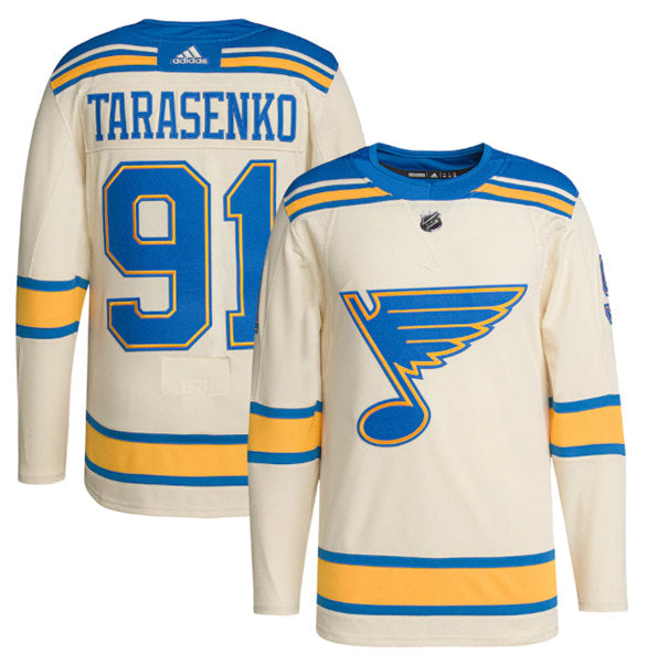 Vladimir Tarasenko St. Louis Blues cream Winter Classic jersey