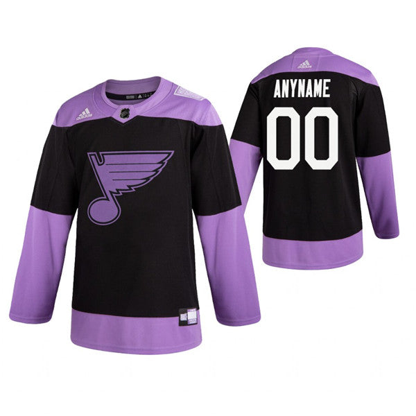Adidas St. Louis Blues black jersey