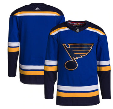 Custom St. Louis Blues blue jersey