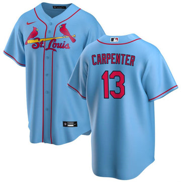 Matt Carpenter St. Louis Cardinals blue jersey