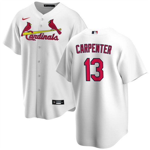 Matt Carpenter St. Louis Cardinals white jersey