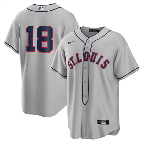 Jordan Walker St. Louis Cardinals gray Classic jersey