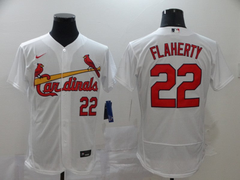 Jack Flaherty St. Louis Cardinals white jersey
