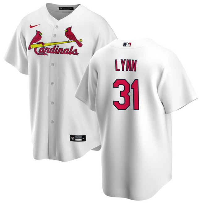 Lance Lynn St. Louis Cardinals white jersey