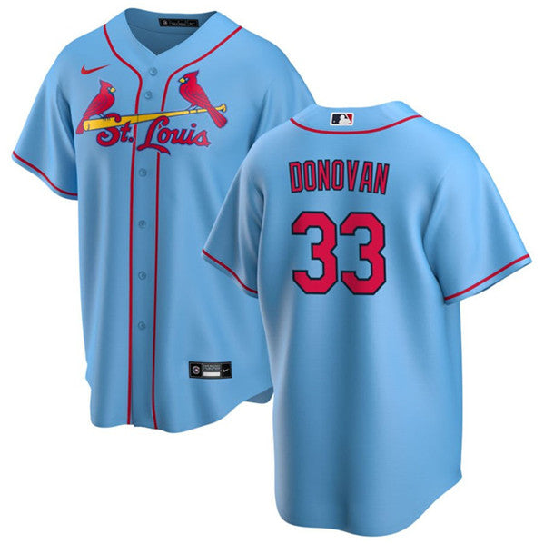 Brendan Donovan St. Louis Cardinals blue jersey