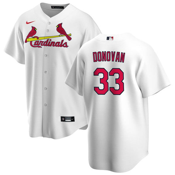 Brendan Donovan St. Louis Cardinals white jersey