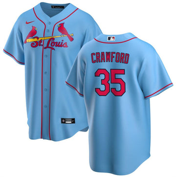 Brandon Crawford St. Louis Cardinals blue jersey