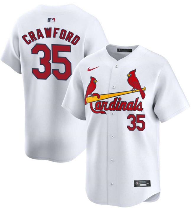 Brandon Crawford St. Louis Cardinals white Home jersey