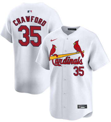 Brandon Crawford St. Louis Cardinals white Home jersey