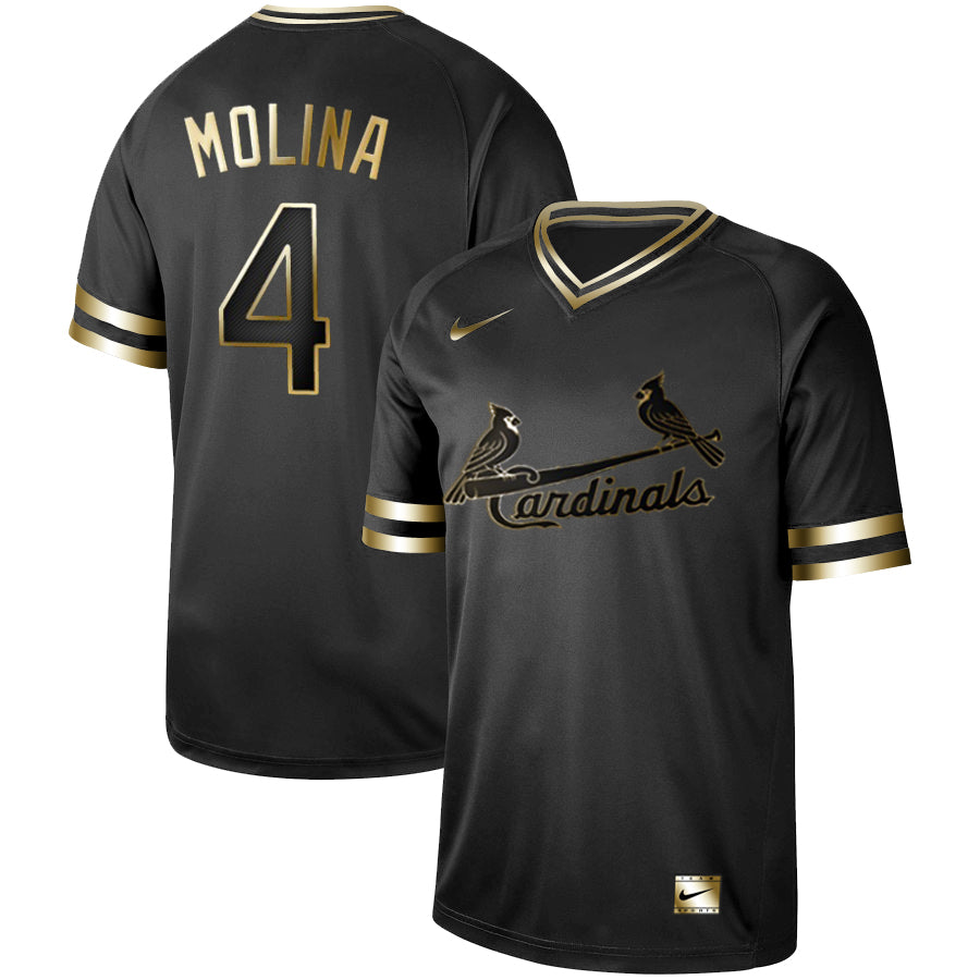 Yadier Molina St. Louis Cardinals black jersey