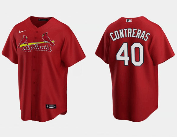 Willson Contreras St. Louis Cardinals red jersey