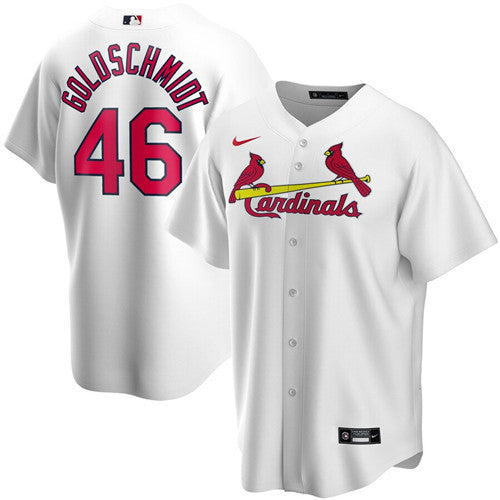 Paul Goldschmidt St. Louis Cardinals white jersey