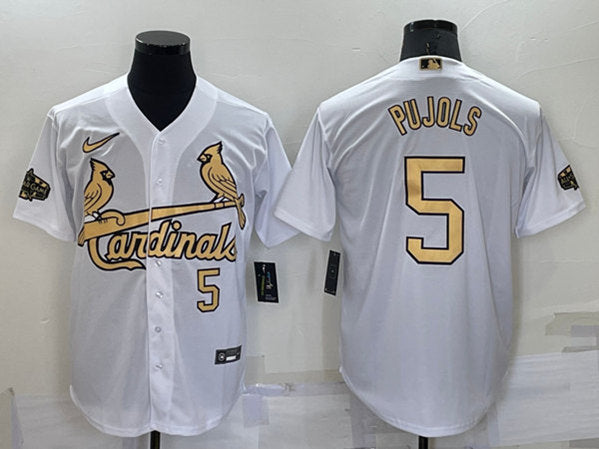 Albert Pujols St. Louis Cardinals white All-Star jersey