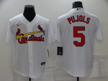 Albert Pujols St. Louis Cardinals white jersey