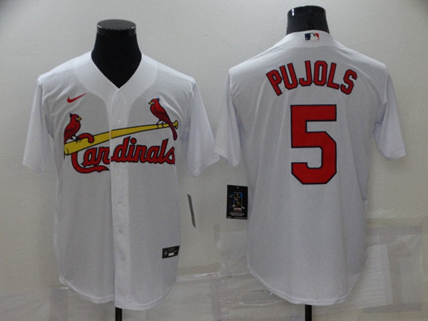 Albert Pujols St. Louis Cardinals white jersey