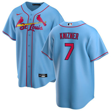 Andrew Knizner St. Louis Cardinals blue jersey