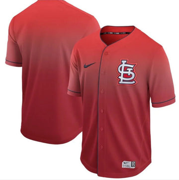 Custom St. Louis Cardinals red Drift jersey