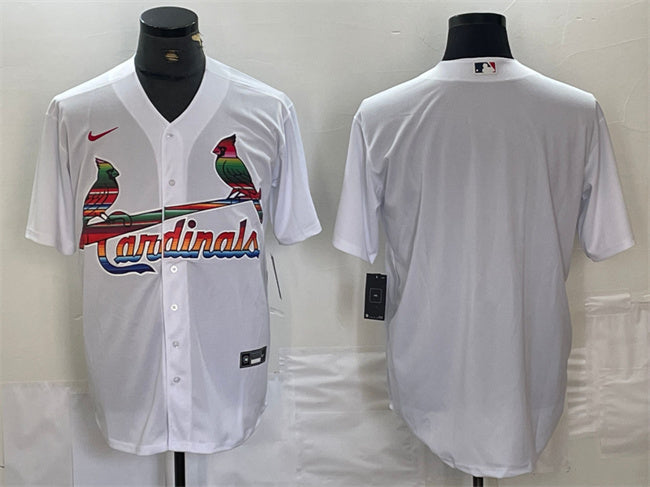 Custom St. Louis Cardinals white jersey