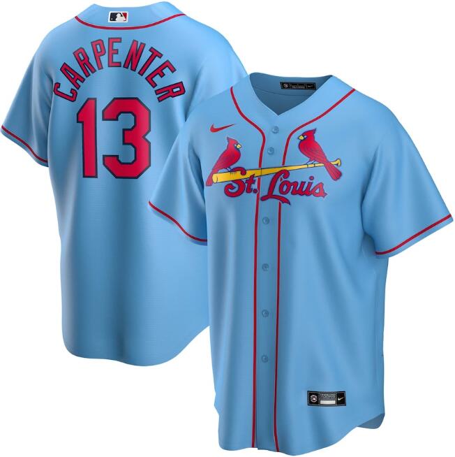 St. Louis Cardinals blue jersey