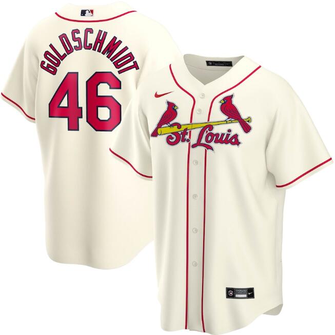 St. Louis Cardinals cream jersey