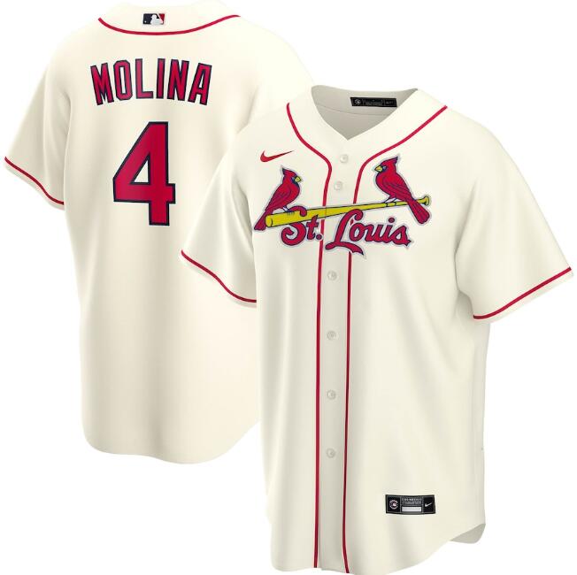 St. Louis Cardinals cream jersey