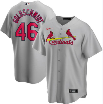 St. Louis Cardinals grey jersey