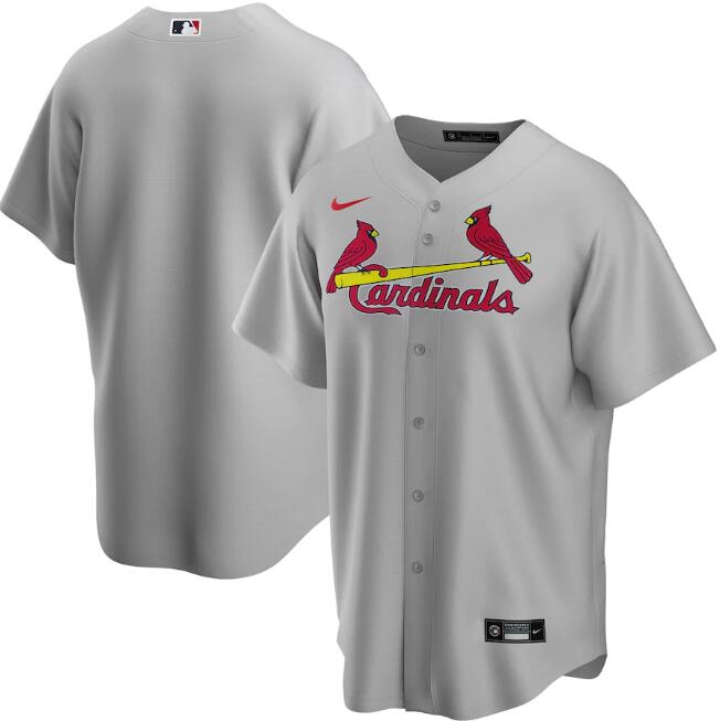 St. Louis Cardinals grey jersey