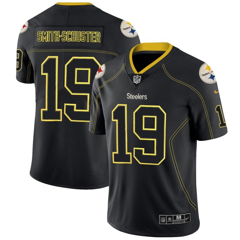 JuJu Smith-Schuster Pittsburgh Steelers black Color Rush jersey