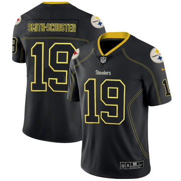 JuJu Smith-Schuster Pittsburgh Steelers black Color Rush jersey