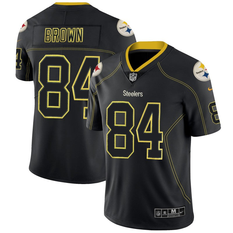 Antonio Brown Pittsburgh Steelers black Color Rush jersey