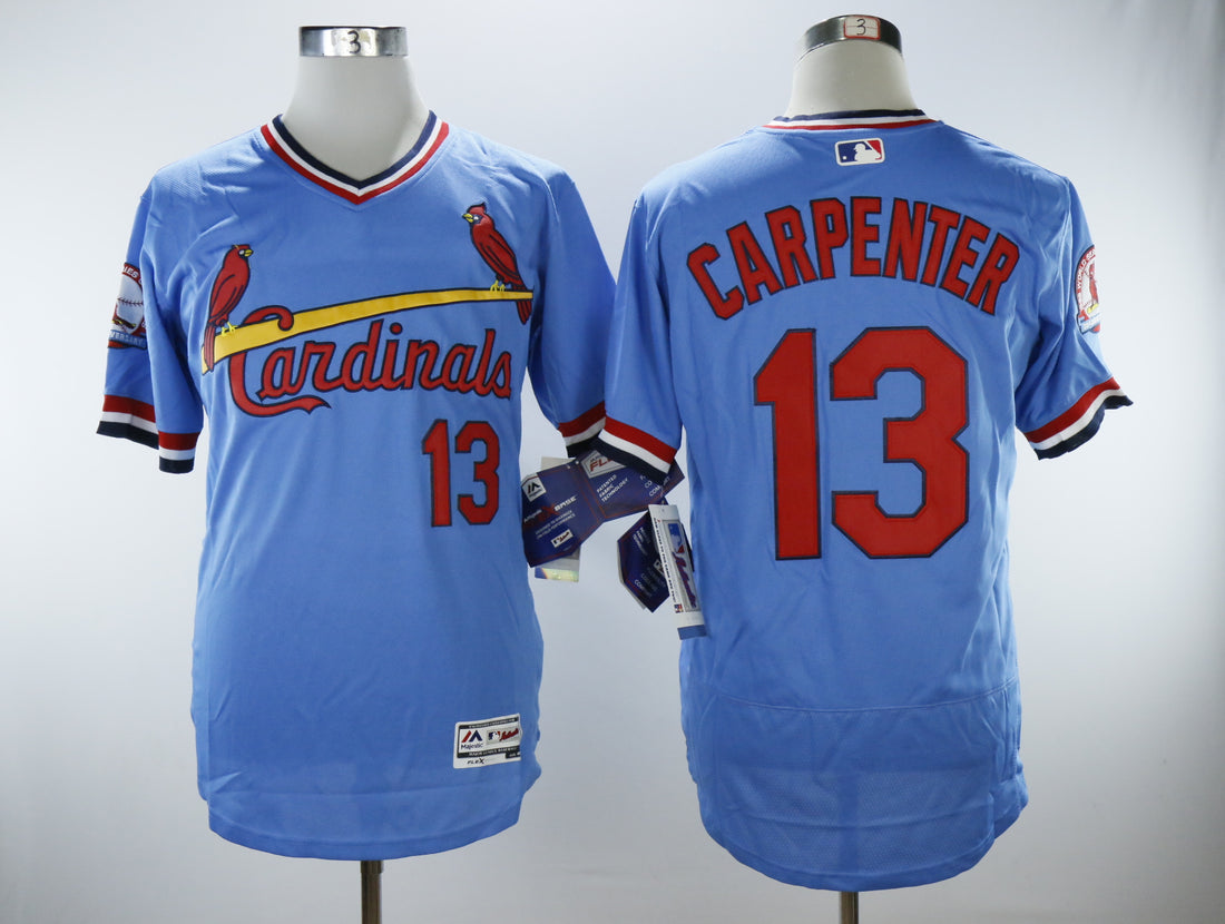 StLouis Cardinals St. Louis Cardinals blue Cooperstown jersey
