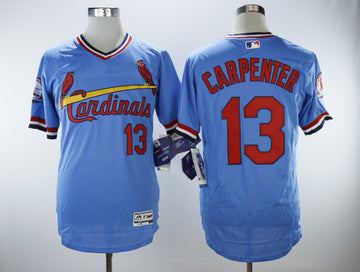 StLouis Cardinals St. Louis Cardinals blue Cooperstown jersey