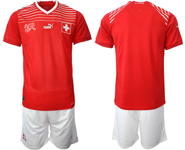 Custom red Home jersey