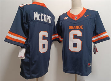 Custom Syracuse Orange navy FUSE jersey