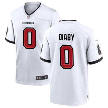 Yaya Diaby Tampa Bay Buccaneers white Game jersey